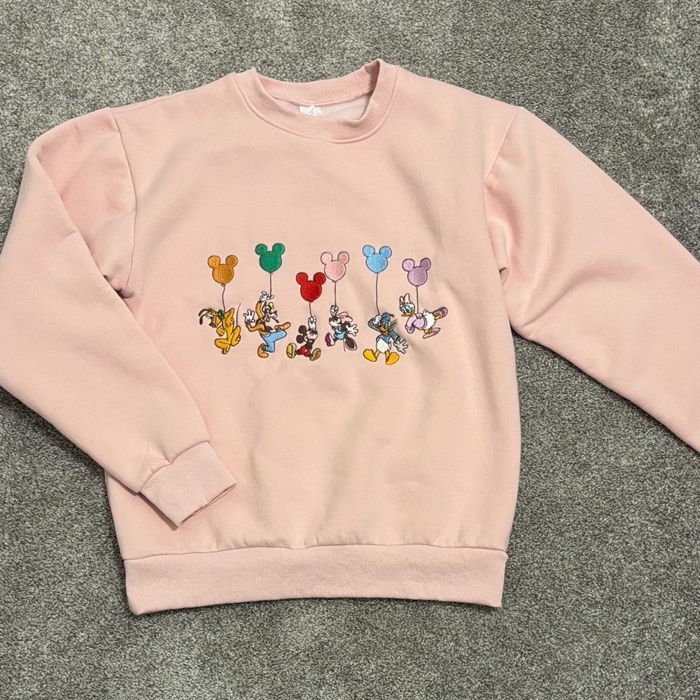 Disney Embroidered Sweatshirt